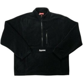 SUPREME シュプリーム 21AW Polartec Half Zip Pullover Black フリースジャケット 黒 Size 【L】 【新古品・未使用品】 20828894