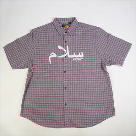 【SUPER SALE 6/11 01:59まで】SUPREME シュプリーム ×Undercover 23SS S/S Flannel Shirt 半袖シャツ 赤 Size 【S】 【新古品・未使用品】 20764722【SALE】