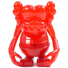 KAWS カウズ ×MEDICOM TOY×BOUNTY HUNTER Skull Kun スカル君 フィギュア 赤 Size【フリー】 【中古品-非常に良い】【中古】