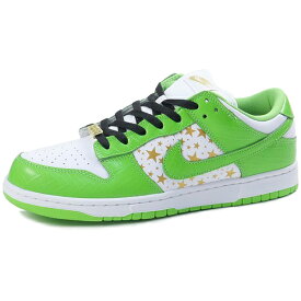 【SUPER SALE 6/11 01:59まで】SUPREME シュプリーム ×NIKE SB ナイキ 21SS DUNK LOW OG QS DH3228-101 スニーカー 緑 Size【27.0cm】 【新古品・未使用品】【SALE】