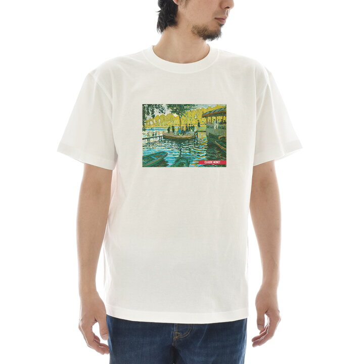 楽天市場】【半袖 アートTシャツ】モネ Tシャツ クロード・モネ ラ 