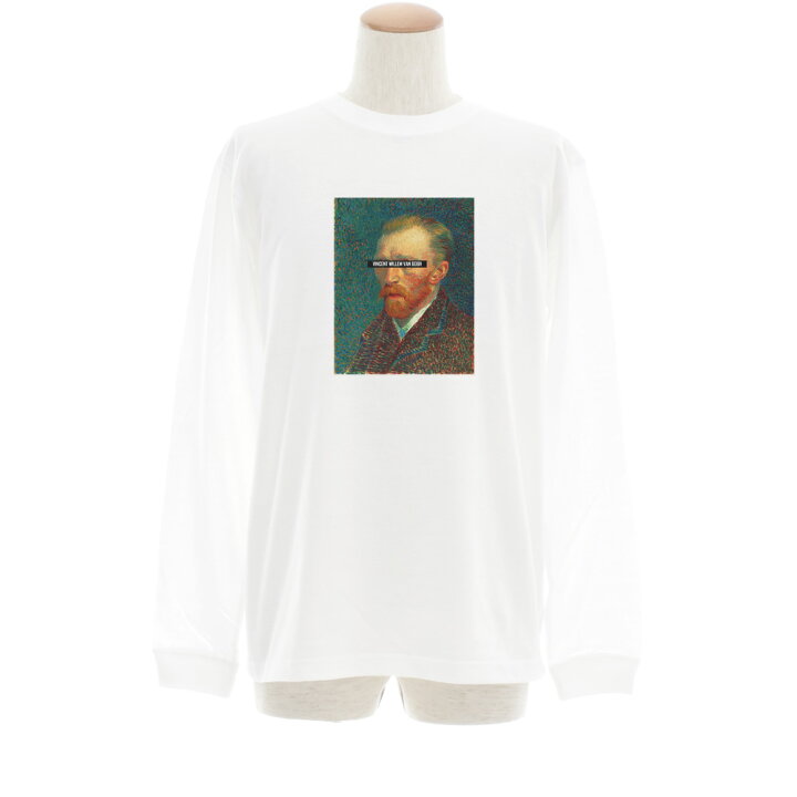 楽天市場】【長袖 アートTシャツ】ゴッホ Tシャツ 自画像 1887年春 