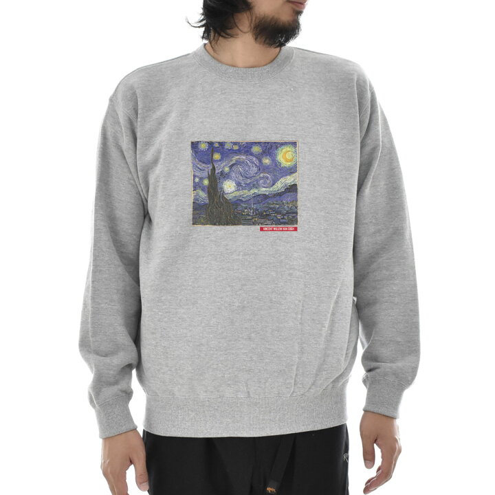 楽天市場】【アートトレーナー】ゴッホ トレーナー 星月夜 フィン  
