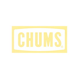 【今だけ7%OFFセール】チャムス CHUMS ステッカー シール カッティングシートチャムスロゴ Mサイズ カッティングステッカー ロゴ メンズ レディース くり抜き アウトドア 登山 キャンプ カスタム ステッカーチューン 車 定番 Cutting Sheet CHUMS Logo M CH62-1483