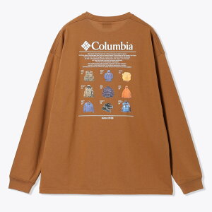 �y������10%OFF�Z�[���z�R�����r�A Columbia ����T�V���c ���X�g�u���b�N�����O�X���[�u�O���t�B�b�NT�V���c Lost Brook LS Graphic Tee PM0325�y�����Y ���f�B�[�X ����T ��T �J�b�g�\�[ �o�b�N�v�����g 