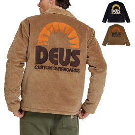 【今だけ10%OFFセール】デウス エクス マキナ Deus ex Machina ジャケット ストークス コーチジャケット STOKES COACH JACKET DMF246571【メンズ レディース 裏地付 ブルゾン ボアライナー ライニングボア付き 長袖 アウター コーチ 大きいサイズ ストリート サーフィン】