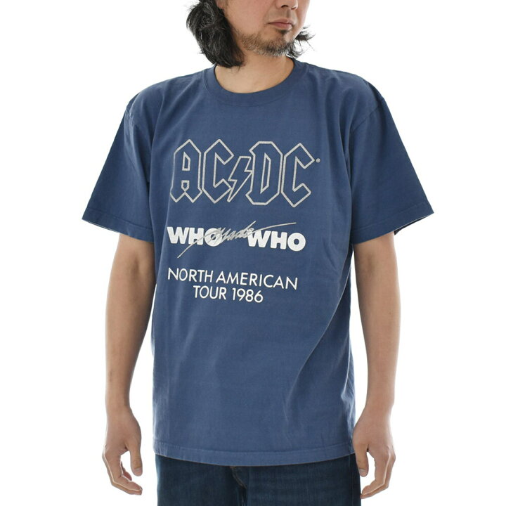 楽天市場】ヴィンテージ加工 ロックTシャツ エーシー・ディーシー 