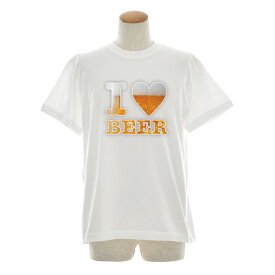 【11%OFFセール】パロディ Tシャツ I LOVE BEER ビール 生ビール 半袖Tシャツ おもしろ ふざけ 面白い メンズ レディース 大きいサイズ ビックサイズ ティーシャツ S M L XL 3L 4L ブランド