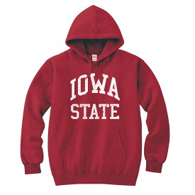 【11%OFFセール】カレッジロゴ スウェット アイオア ステート IOWA STATE パーカー スウェット トレーナー カレッジプリント 大学ロゴ メンズ レディース キッズ 男女兼用 大きいサイズ 白 黒 おしゃれ S M L XL XXL XXXL 黒 白 JUST ジャスト