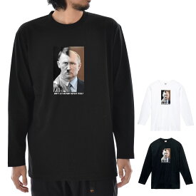 【11%OFFセール】メッセージ Tシャツ DON'T LET HISTORY REPEAT ITSELF ウクライナ侵攻 ロシア ヒトラー プーチン 反戦 戦争反対 平和 長袖Tシャツ ロンT ロングスリーブ メンズ レディース キッズ 男女兼用 大きいサイズ 白 黒 おしゃれ S M L XL XXL XXXL JUST ジャスト