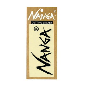 �y������5%OFF�Z�[���z�i���K NANGA �i���K �J�b�e�B���O�X�e�b�J�[ ���[�W XS�T�C�Y NANGA CUTTING STICKER X SMALL XS NA2254-3G515�y�u���b�N �� �z���C�g �� �������� �؂蔲�� ���蔲�� �f�J�[�� �A�E�g