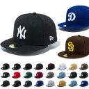 【今だけ最大30%OFFセール】ニューエラ キャップ 59FIFTY newera ニューヨークヤンキース ロサンゼルス ドジャース【メンズ レディース 59FIFTY CAP 5950 LA NY 大谷翔平 帽子 フラットバイザー ストレートキャップ ドジャースキャップ ドジャーズ メジャーリーグ 深め】