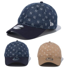 ニューエラ new era NEWERA キャップ 9TWENTY MLB ジャカード 920 モノグラム 9TWENTY MLB Jacquard 14109840 14109848【メンズ レディース 帽子 ストラップバック サイズ調整可能 6パネル メジャーリーグ ニューヨークヤンキース ロサンゼルス ドジャース NY LA 大谷翔平】