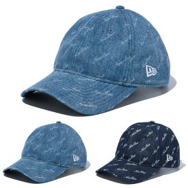 ニューエラ new era NEWERA キャップ 9TWENTY デニム モノグラム 920 DENIM MONOGRAM 14109856 14109857【メンズ レディース 帽子 ニューエラアウトドア ナイントゥエンティ ストラップバック サイズ調整可能 6パネル ロゴ デニムモノグラム 総柄 ニューエラー】