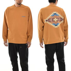 【今だけ最大22%OFFセール】ペンドルトン PENDLETON トレーナー バックプリント スウェットシャツ 3475-3006【メンズ レディース 男女兼用 ユニセックス オーバーサイズ ワイドシルエット M L 】【ネイティブ柄 ネイティブアメリカン バックプリント 厚手 ラグラン】