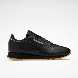 【今だけ最大29%OFFセール】リーボック reebok スニーカークラシックレザー CLASSIC LEATHER 107421 100008493【レディース 女性 ジュニア】【レトロ 復刻 アスレジャーシューズ ランニングシューズ ローカット ブラック黒】【80年代 80's 90年代 90's】