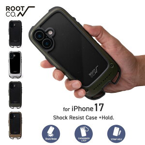 �y���Ԍ���|�C���g3�{�z�yiPhone17��p�P�[�X�z���[�g �R�[ ROOT CO. iPhone�P�[�X �O���r�e�B �V���b�N���W�X�g�P�[�X + �z�[���h �A�C�t�H���P�[�X �ϏՌ� GRAVITY Shock Resist Case +Hold. for iPhone17 GSH-4
