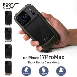 �y���Ԍ���|�C���g3�{�z�yiPhone17ProMax��p�P�[�X�z���[�g �R�[ ROOT CO. iPhone�P�[�X �O���r�e�B �V���b�N���W�X�g�P�[�X + �z�[���h �A�C�t�H���P�[�X �ϏՌ� GRAVITY Shock Resist Case +Hold. for iPhone17
