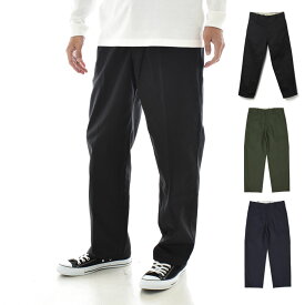 【今だけ最大10%OFFセール】ユニバーサルオーバーオール UNIVERSAL OVERALL パンツ スタンダードフィットパンツ STANDARD FIT PANTS PT-03【メンズ レディース 男女兼用 30 32 34】【チノパン タック入り ノータック ズボン アメカジ 古着風 定番 ブラック カーキ ネイビー】