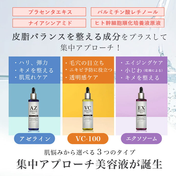 楽天市場】エクソソーム 濃密 美容液 55ml ナイアシンアミド 