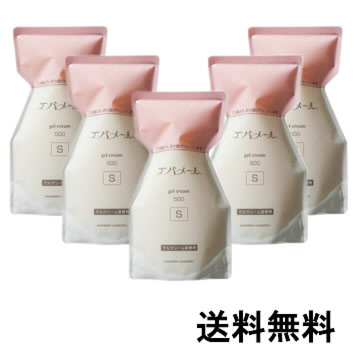 楽天市場】【5個セット】エバメール ゲルクリーム 詰替用 500g 