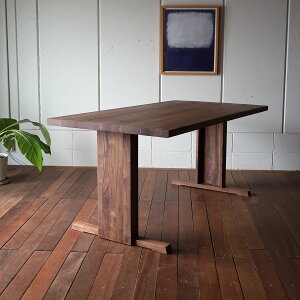 ySERIO _CjOe[uzW160 ` lp | EH[ibgCރe[u ؋r Walnut Dining Table _CjO | k_ | VR | VvfUC | 160cm s85cm 72cm | 4~6l|