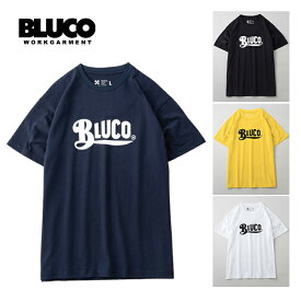 BLUCO WORK GARMENT ブルコ Tシャツ PRINT TEE-Old Logo-143-22-002