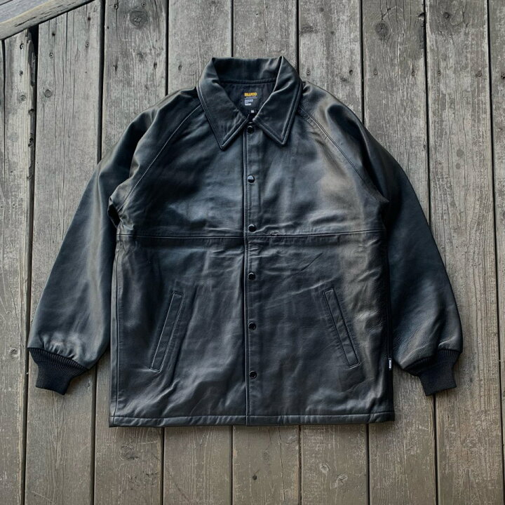 楽天市場】2024AW BLUCO WORK GARMENT ブルコ レザーコーチジャケット 