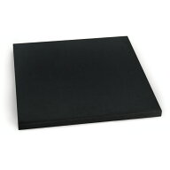 オーディオボード スピーカースタンド 黒 30×30cm 厚み1.3cm 1枚 ブラック スピーカー台 インシュレータ…