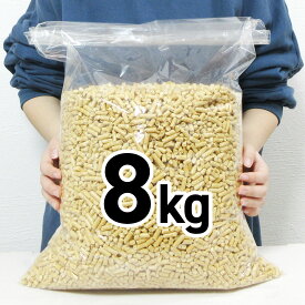猫砂 8kg 猫の砂 システムトイレ 猫砂 ペレット 木製ペレット 国産 猫砂 崩れる 猫トイレ 木質ペレット 猫トイレ砂 猫 砂 国産 消臭 匂い対策 脱臭 ホワイトペレット