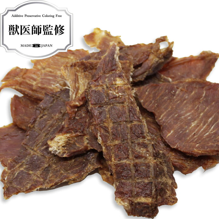 楽天市場 獣医師監修 豚肉ジャーキー 100g 国産 無添加 無着色 犬用 ペットおやつ 犬用おやつ ペット おやつ チャック付き袋 犬用 猫用 犬 猫 国産 低カロリー 豚肉 ジャーキーおやつ 高タンパク 高たんぱく 低脂質ペットおやつ 100g 50g 2袋 送料無料 Bayu Store