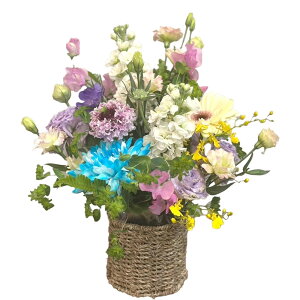 仏花 フラワーアレンジメント お任せ 生花 お供え お悔やみ 供養 命日 お盆 法事 四十九日 法要 弔事 弔花 お供えアレンジ 花 白 ホワイト お供え 法事 お供え 花 お盆 仏花 お盆 お悔やみ 命