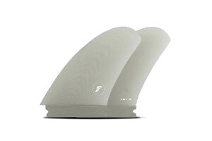 FUTURES �t���[�`���[�t�B�� F.GLASS TW1 CANARD PAIR (9deg) SMOKE TWIN FIN �t�B�� �T�[�t�B��
