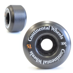 SRSSK8 CONTINENTAL WHEEL 51×32mm SIDE CUT 100A SRS SK8 �X�P�[�g�{�[�h �T�[�t�B��