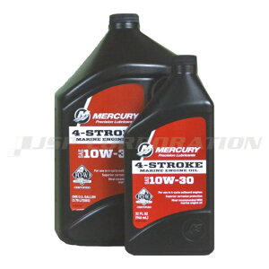 QUICK SILVER (MERCURY) 4�X�g���[�N �D�O�@�I�C�� 1�{ SAE 10W-30 3.78L �����e�i���X�p�i �I�C��