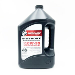 QUICK SILVER (MERCURY) �G���W���I�C�� 4�X�g���[�N �������w�����I�C�� 1�{ SAE 10W-30 3.78L �����e�i���X�p�i
