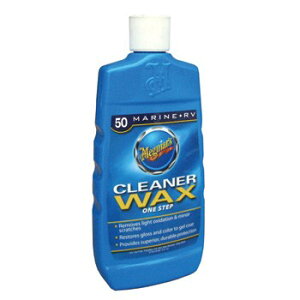 MEGUIARS �����X�e�b�v �N���[�i�[���b�N�X �t�� 473ml �{�[�g�����e�i���X�p�i