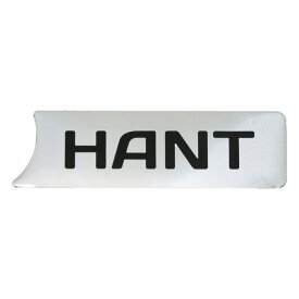 HANT(ハント) ロゴプレート（シルバー） HANTクーラーボックス用 アウトドア
