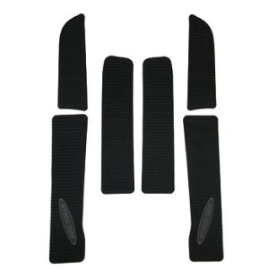 750 900 1100ZXi KAWASAKI �f�b�L�}�b�g�L�b�g(�e�[�v�t) Cut Groove Black 6PCS �J���T�L