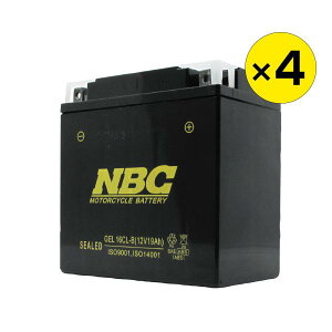 NBC �G�k�r�[�V�[ GEL�o�b�e���[ 16CL-B ���^�����e�i���X�t���[ 4�Z�b�g PWC�p�i