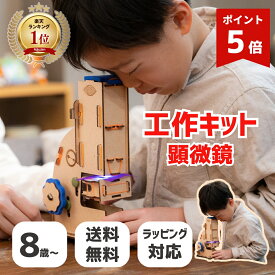 【ランキング1位】Smartivity 自分で作る顕微鏡 工作キット 知育玩具 サイエンストイ 立体パズル 自由研究 ウッドパズル メイキングトイ 作る知育玩具 8歳以上 STEAM DIY 9歳 小学校 小学生 子ども 男の子 女の子 誕生日 入学準備 新入学