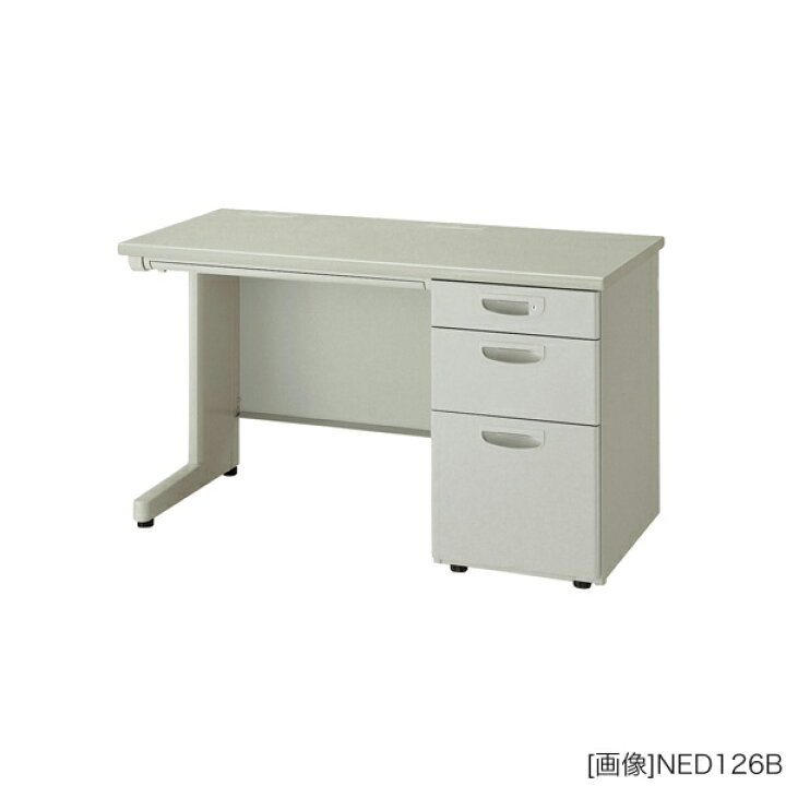 楽天市場】オフィスデスク [外寸法: W1000×D600×H700mm] 片袖机 