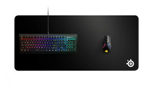 SteelSeries QcK Heavy XXL �Q�[�~���O�}�E�X�p�b�h �Q�[�~���O �}�E�X�p�b�h ��^ �Ɍ� ����Ȃ� �m���X���b�v ���o�[ �z�� �}�C�N���E�[�u���N���X ���􂢉� �� �u���b�N �X�e�B�[���V���[�Y ����