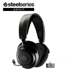 ゲーミングヘッドセット スティールシリーズ SteelSeries Arctis Nova 7　38時間のバッテリー寿命