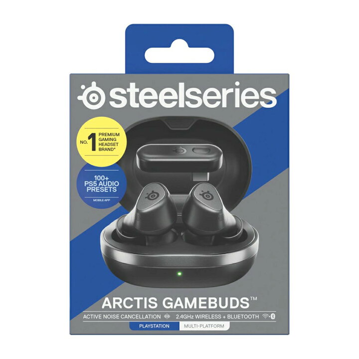 楽天市場】完全ワイヤレスイヤホン ゲーミングイヤホン SteelSeries 