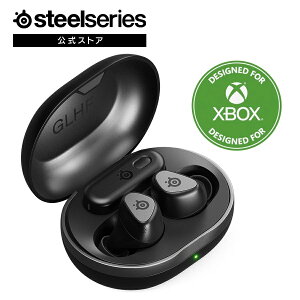 SteelSeries �X�e�B�[���V���[�Y Arctis GameBuds Xbox ���C�����X�C���z�� �Q�[�~���O�C���z�� ANC �h�o�h�� Bluetooth �u���b�N �z���C�g