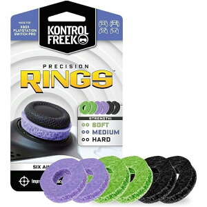 KontrolFreek Precision Rings GCO GCAVXg[VRg[ PS4/5/Xbox One/Switch Pro & XJtRg[[p GCx \tg ~fBA n[h 4005-MIX ubN p[v