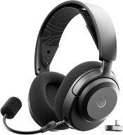 SteelSeries ゲーミングヘッドセット ヘッドホン Arctis Nova 3PW Black 軽量 ワイヤレス 密閉型 PC PS5 …