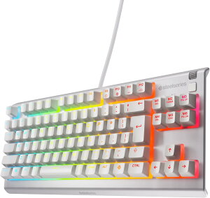 y272܂19%OFFzSteelSeries Q[~OL[{[h eL[X L Apex 3 TKL White JP {z ÉXCb` IP32hH 24L[Ή zCg 64909