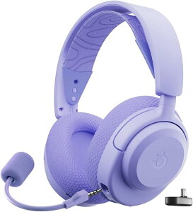 SteelSeries �Q�[�~���O�w�b�h�Z�b�g �w�b�h�z�� Arctis Nova 3PW Black �y�� ���C�����X ���^ PC PS5 PS4 Switch �Ή� RGB���C�e�B���O AI�m�C�Y�L�����Z�����O ��ԃI�[�f�B�I Hi-Fi�T�E���h �����\